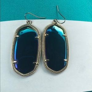 Kendra Scott Danielle Reversible Black/Iridescent